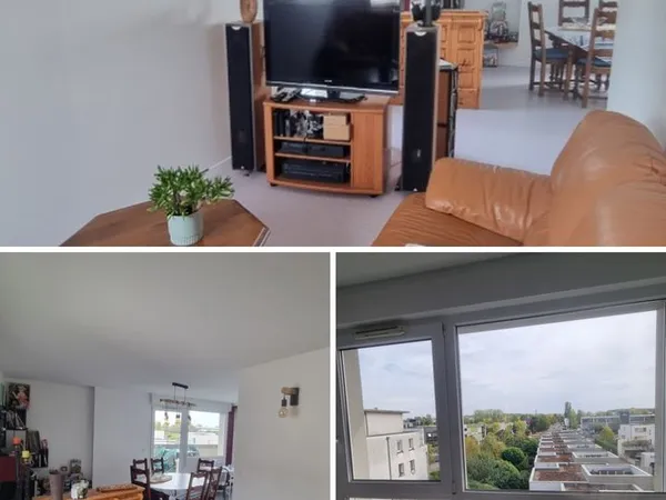 🏢 Appartement 93 m² avec terrasse 18 m² et garage double