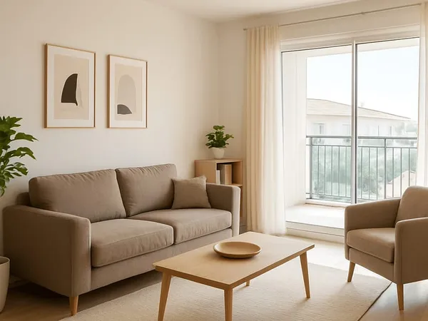 Appartement 3 pièces 60 m²