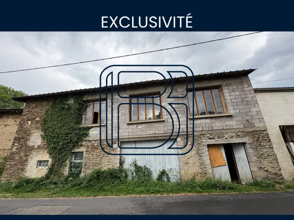 Maison à réinventer avec garage