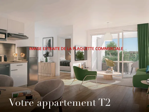 Appartement 2 pièces 41 m²