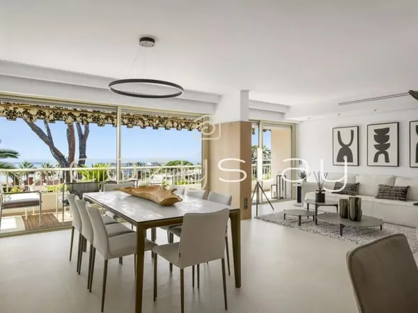 5 pièces d'exception, vue mer, 2 parkings, Cannes Californie