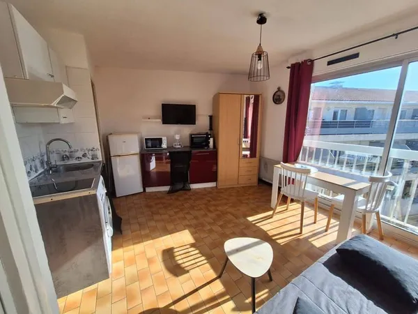 Studio 2 pièces 21 m²