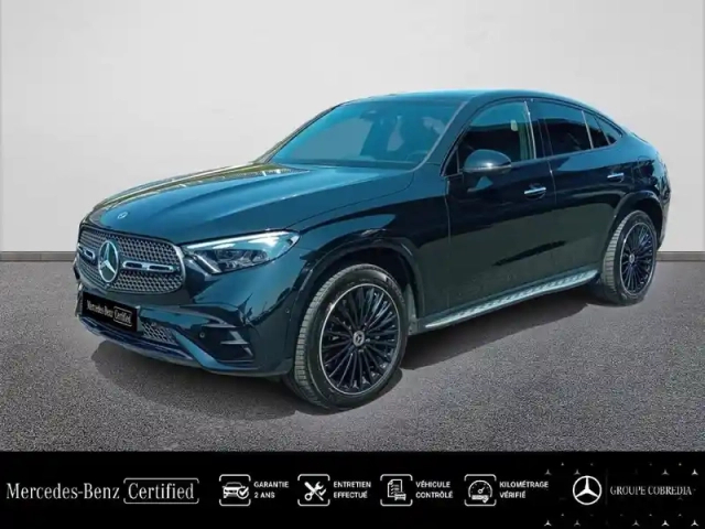 Mercedes Glc coupé 300 d e hybrid 197+136ch amg line 4matic 9g-tronic — photo 1