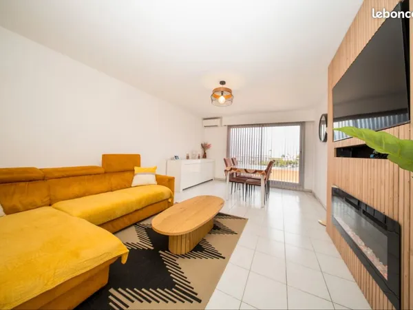 Appartement avec terrasse 3 pièces 70 m² - cave et parking inclus