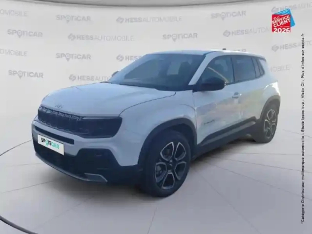 Jeep Avenger electrique 156ch 115kw summit
