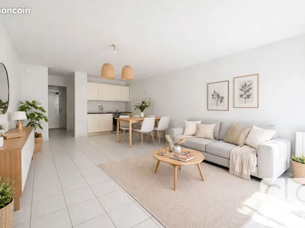 Studio 1 pièce 33 m²