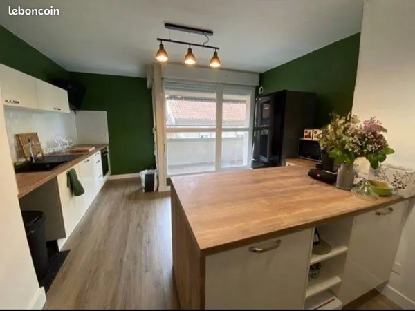 Appartement T3 75m2 meublé
