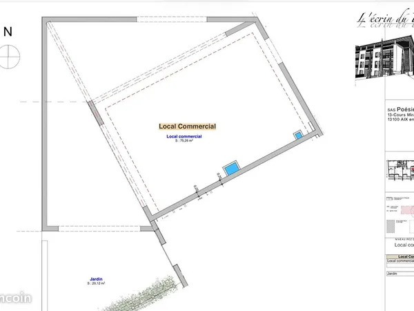 Local commercial 70 m² PERTUIS