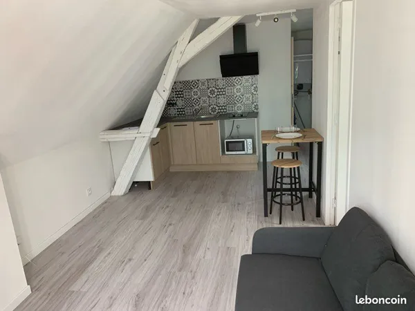 Appartement meublé de 35 m² rénové - Saint-Julien-du-Sault - 430 /mois
