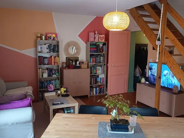 Appartement duplex F3 - Centre-ville Soissons - Parking