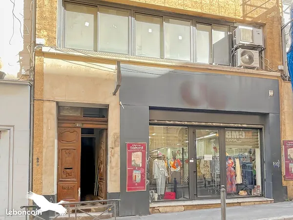 Murs commerciaux 89 m² MARSEILLE