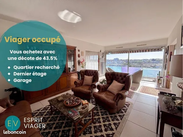 Appartement en Viager 5 pièces 108 m²