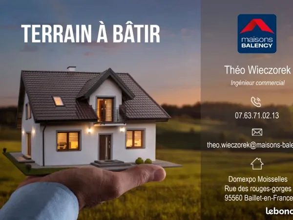 Terrain 363 m² Montsoult