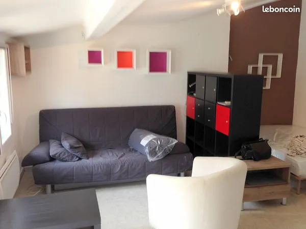 Studio terrasse rénové