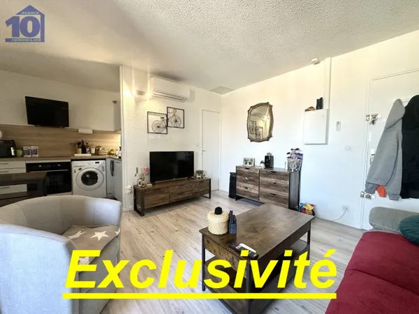 Appartement terrasse 2 pièces 31 m²