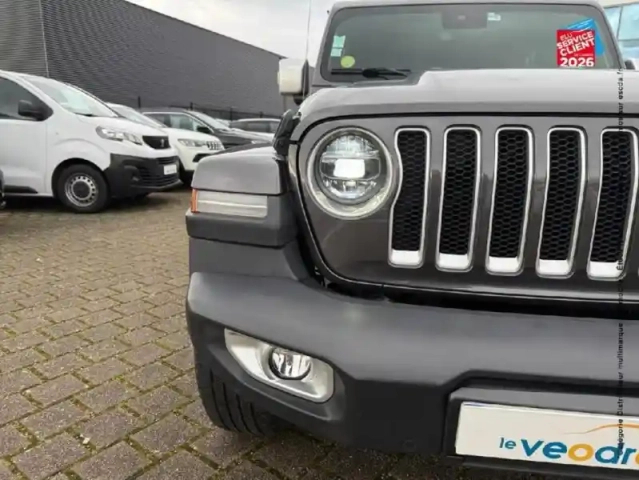 Jeep Wrangler unlimited 2.2 multijet 200ch overland command-trac bva8 188g — photo 13