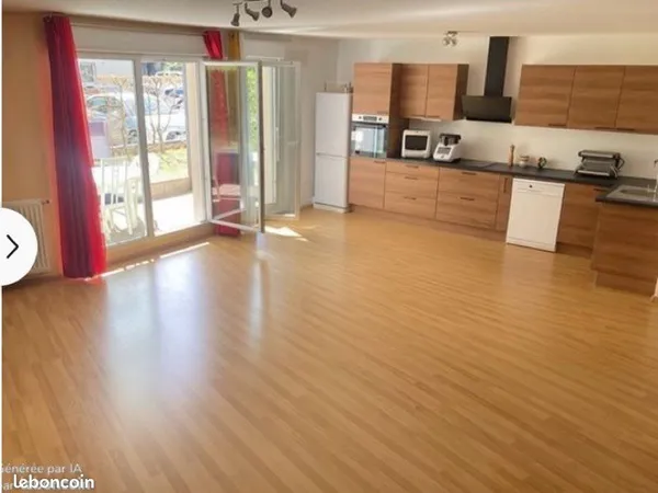 COLMAR CENTRE - T4 - 98 m² - TERRASSE SUD OUEST - PARKING - CAVE