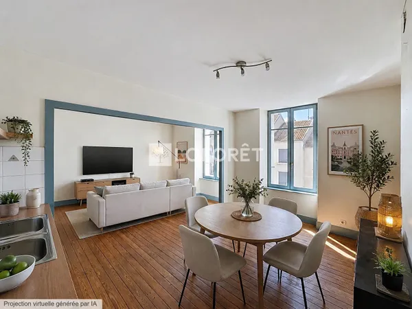 Appartement 3 pièces 52 m²