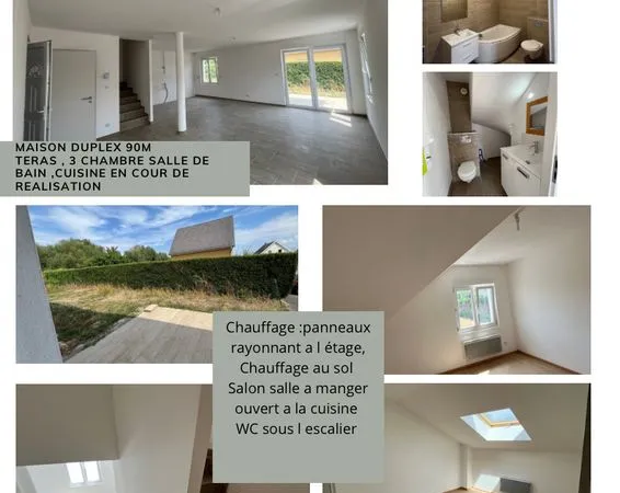 Duplex Rez de jardin