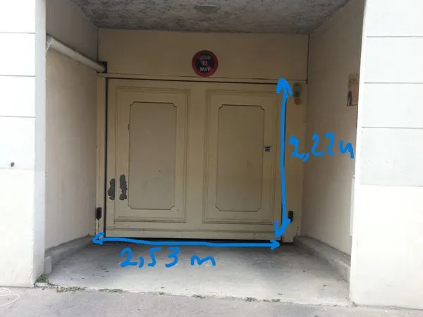 Parking/box 12 m² Paris