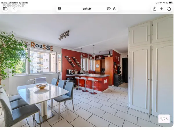 Appartement 4 pièces 100m2