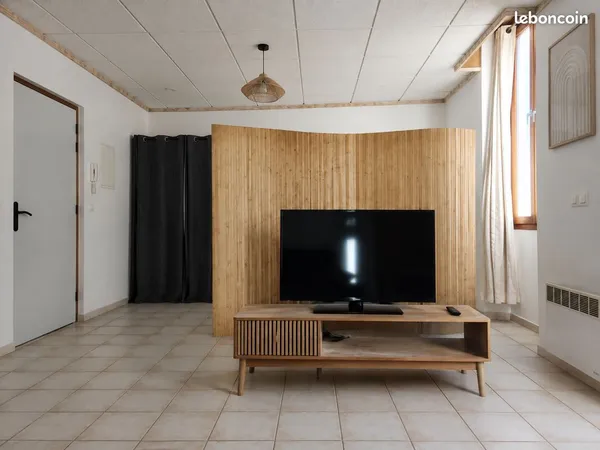 Grand studio meublé 41 m² rénové - idéal étudiant(e)