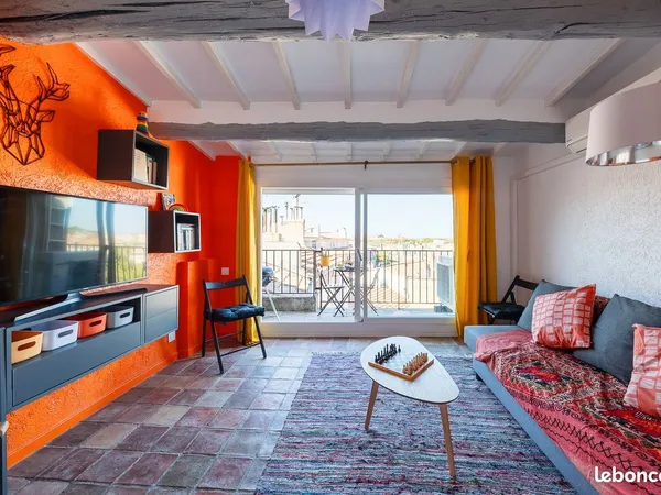 Colocation 2 étudiants T3 rénové - Triplex hypercentre Aix - Bail mobilité