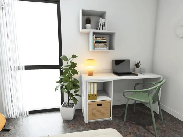 Studio 1 pièce 21 m²
