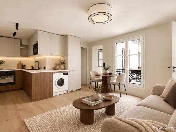 Appartement 2 pièces 45 m²