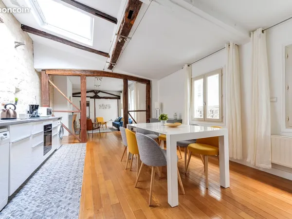 Appartement loft 2-3 chambres 103m2 Bastille-Aligre