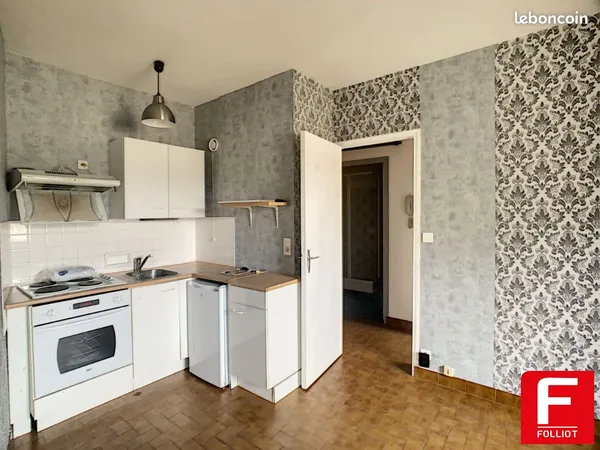 Appartement 2 pièces 29 m²