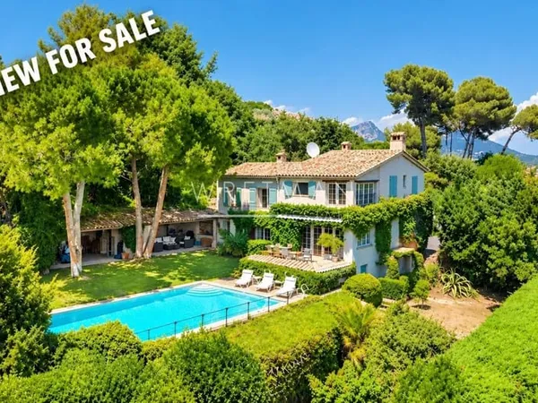 Mas provençal authentique avec vue sur la mer - Saint Paul de Vence