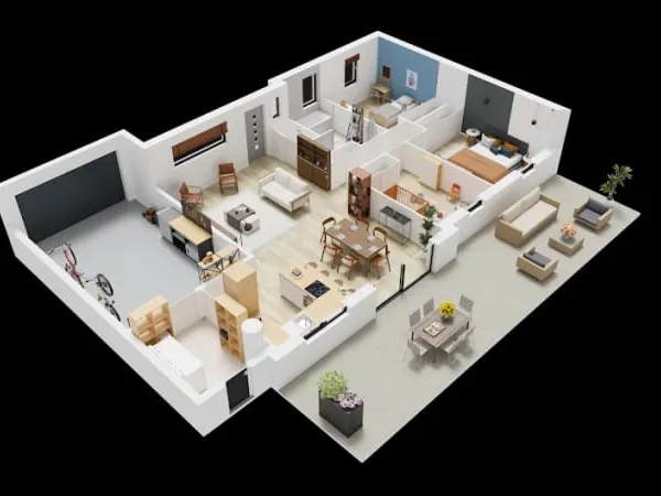Maison neuve 4 pièces 95 m²