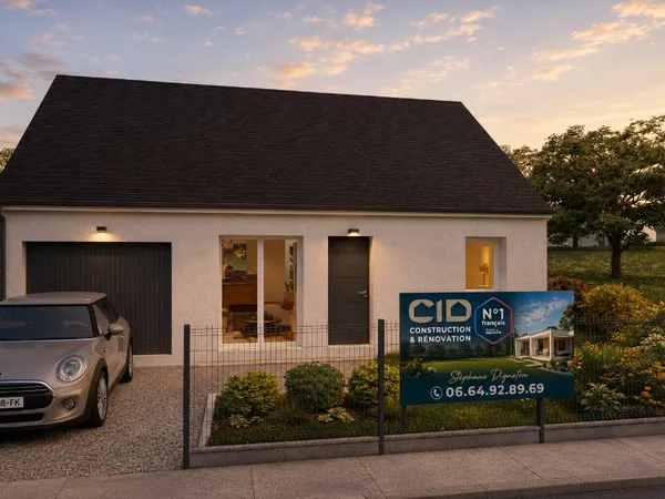 Maison 3 pièces 60 m²