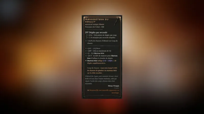 Morgenstern do Herald em Diablo 4: Nossas dicas para obtê-la