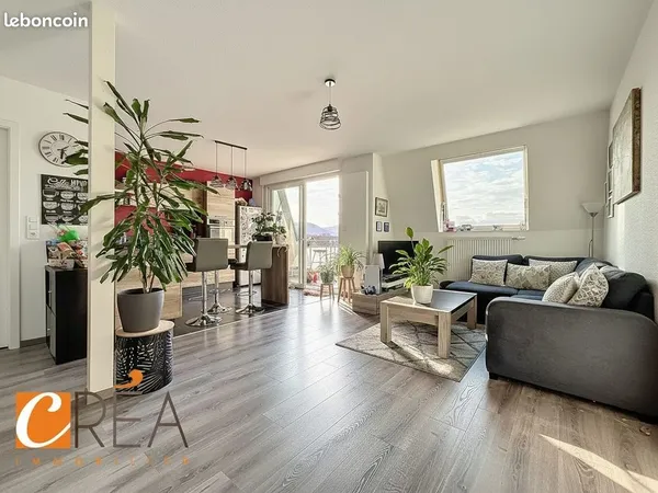 Appartement 3 pièces 66 m²