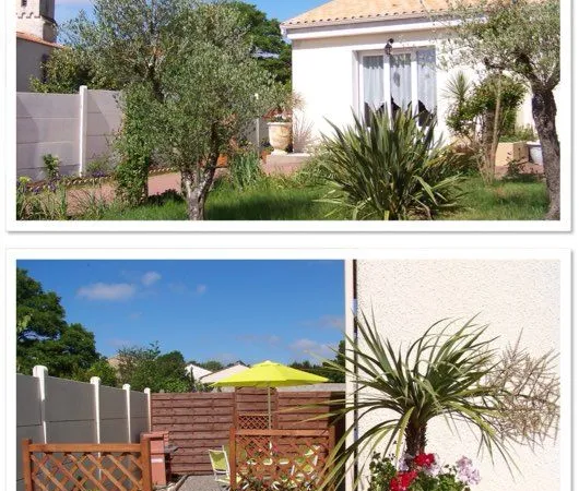 Maison mitoyenne de 50m² avec patio exposé plein Sud et cour privée avec stationnement