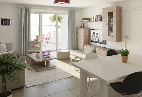 Appartement 2 pièces 38 m²