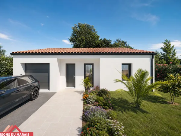 Terrain + maison 64 m²