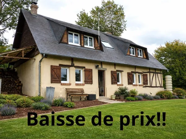 Maison ancienne 4 pièces, sur un terrain de 4365M²