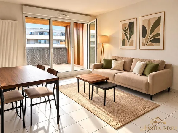 Appartement 3 pièce(s) 62 m2 avec terrasse et parking