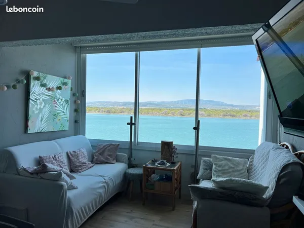 Appartement avec vue panoramique port leucate
