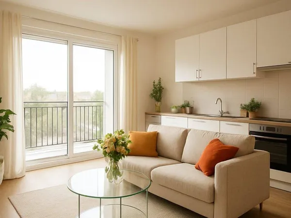 Appartement 2 pièces 43 m²