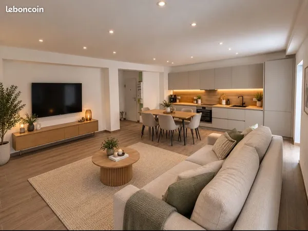 T2 neuf 52 m² - Grand balcon - Parking - Besançon