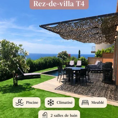 Loue à l'année T4 avec piscine