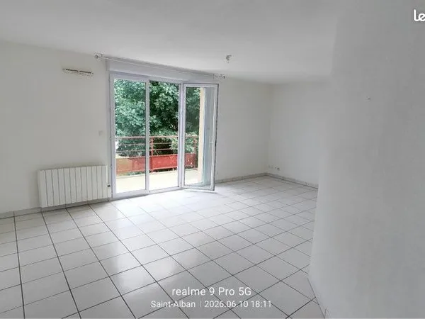 À VENDRE - Appartement T3 de 66 m² avec grand balcon et 2 parkings - Saint-Alban (31)
