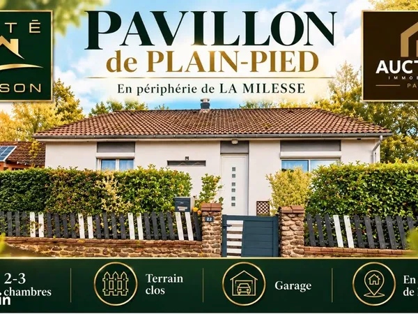 Pavillon 5 pièces 78 m²