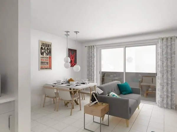 Appartement 3 pièces 57 m²