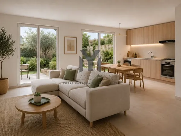 Rez de jardin 13008 - 61 m2 - 3 pièces
