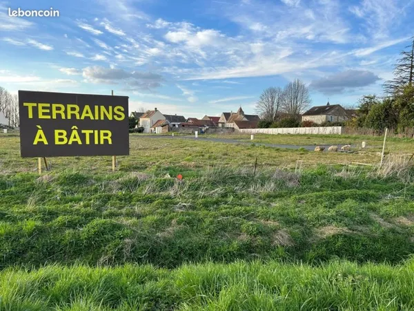 Terrain 603 m² Villiers-le-Sec